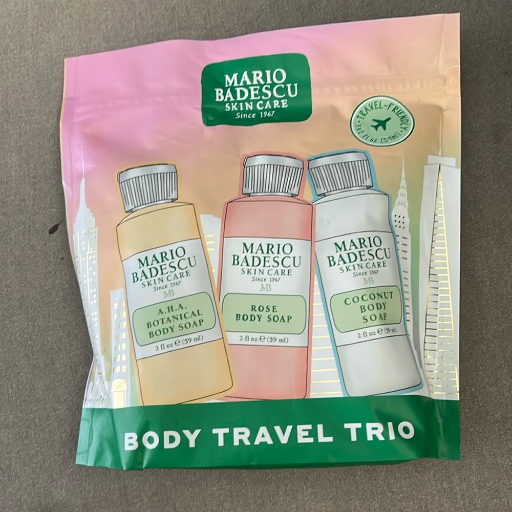 Mario Badescu travel body trio NWT (never opened)
